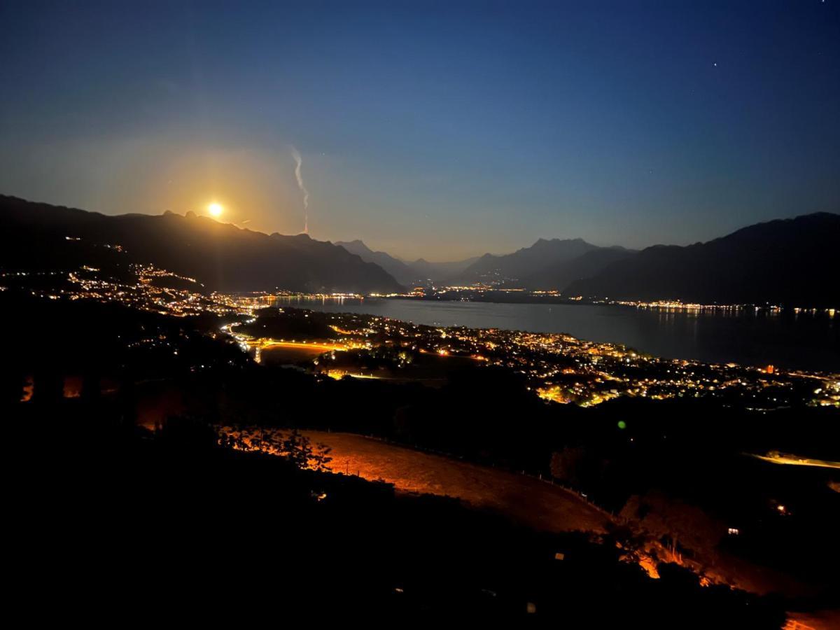 Appartement Moderne Avec Vue Panoramique A Jongny Proche De Montreux Exterior foto